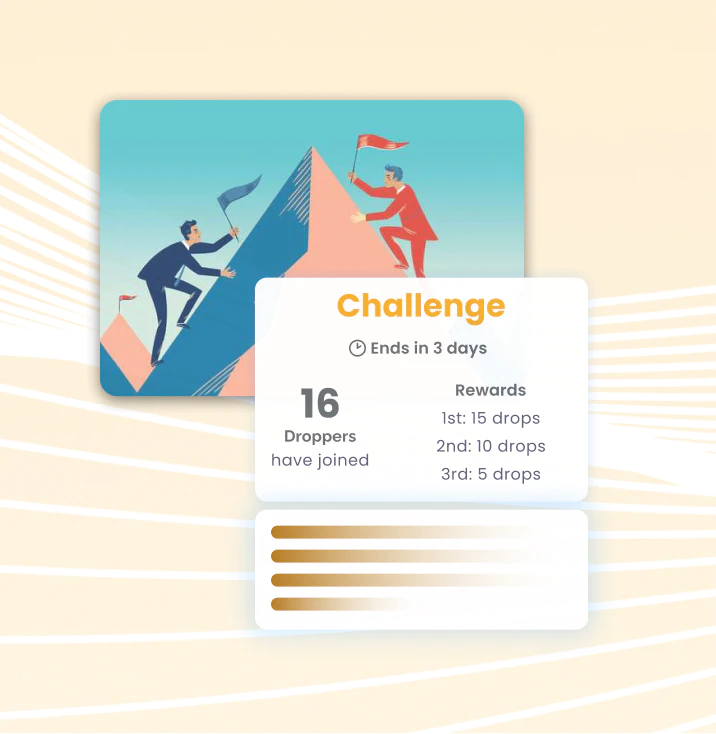 Give River custom challenges with objectives and rewards