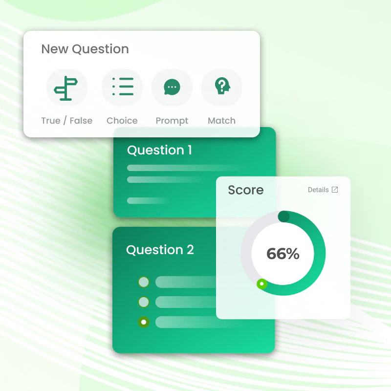 River Run quiz and assessment cards