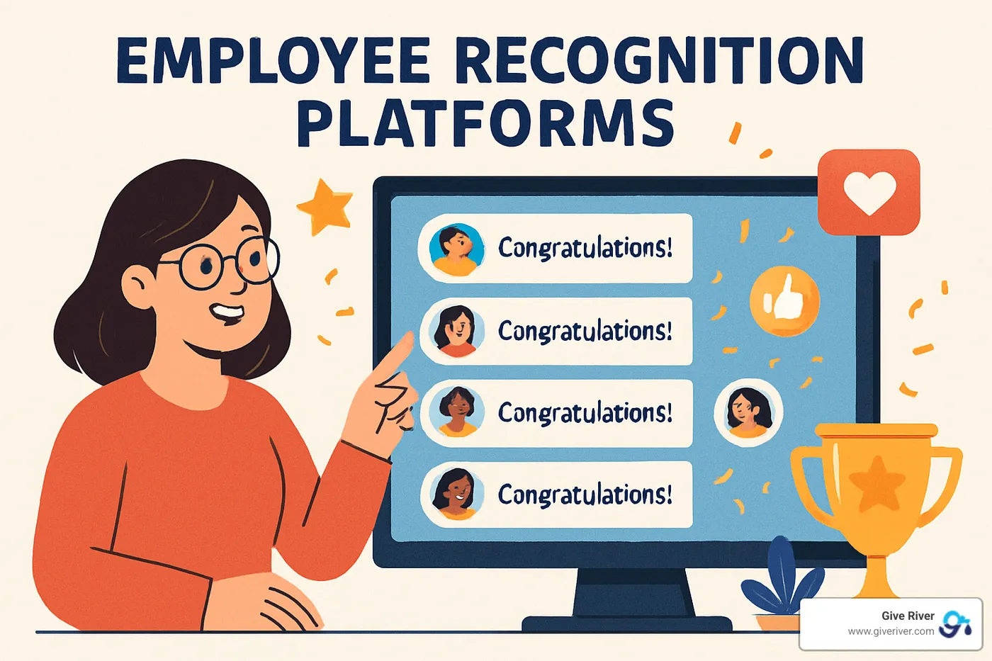 employee recognition platform dashboard interface - employee recognition platforms