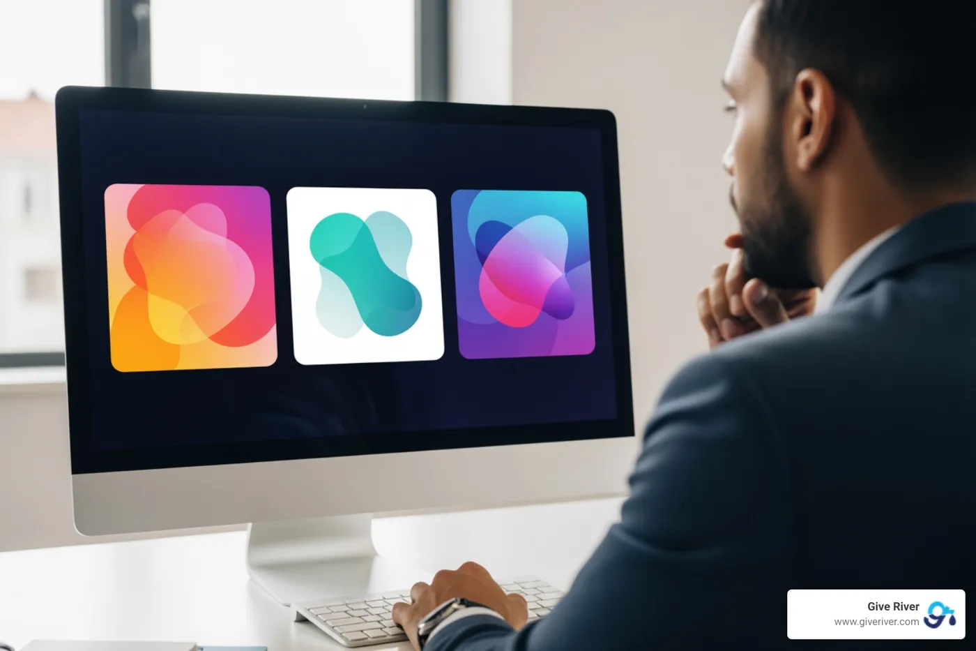 table comparing Give River, Bonusly, and Kudos on 'Best For', 'Pricing Model', and 'Key Feature' - employee satisfaction survey tool