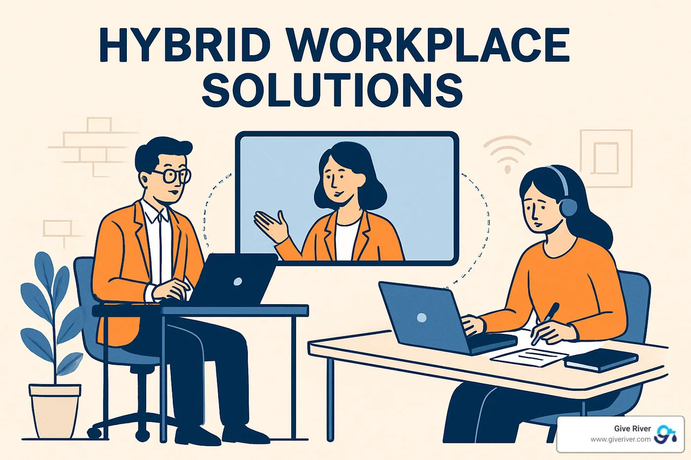 smart office desk booking interface - hybrid workplace solutions