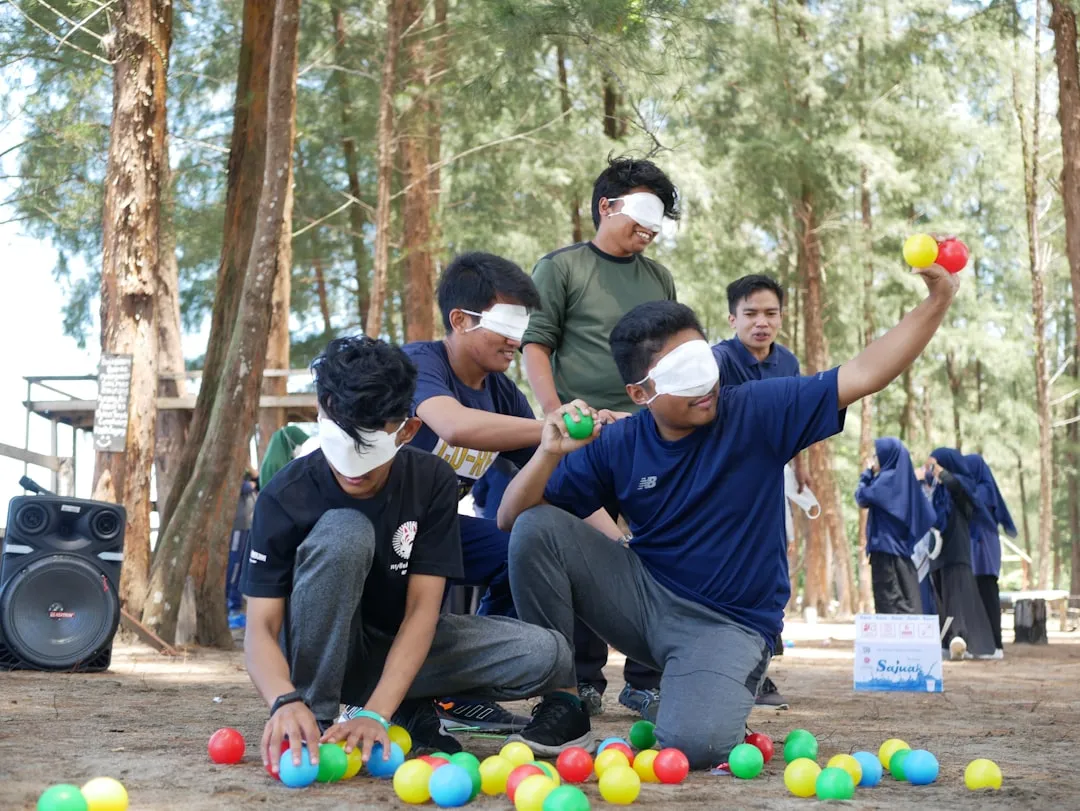 A team enjoying a company outing or a wellness activity, symbolizing non-monetary rewards - employee incentive program